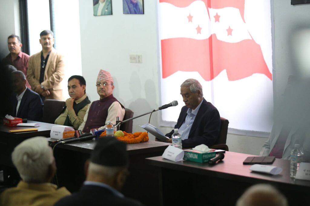 स्वास्थ्य अवस्थाको कारण देखाउँदै उपसभापति खड्कालाई अन्तत: देउवाले तोके कार्यवाहक सभापति